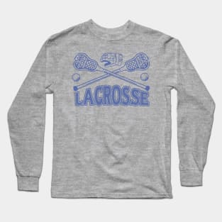 Vintage Lacrosse Long Sleeve T-Shirt